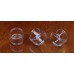 3PACK REPLACEMENT BUBBLE GLASS TUBE FOR INTAKE DUAL RTA